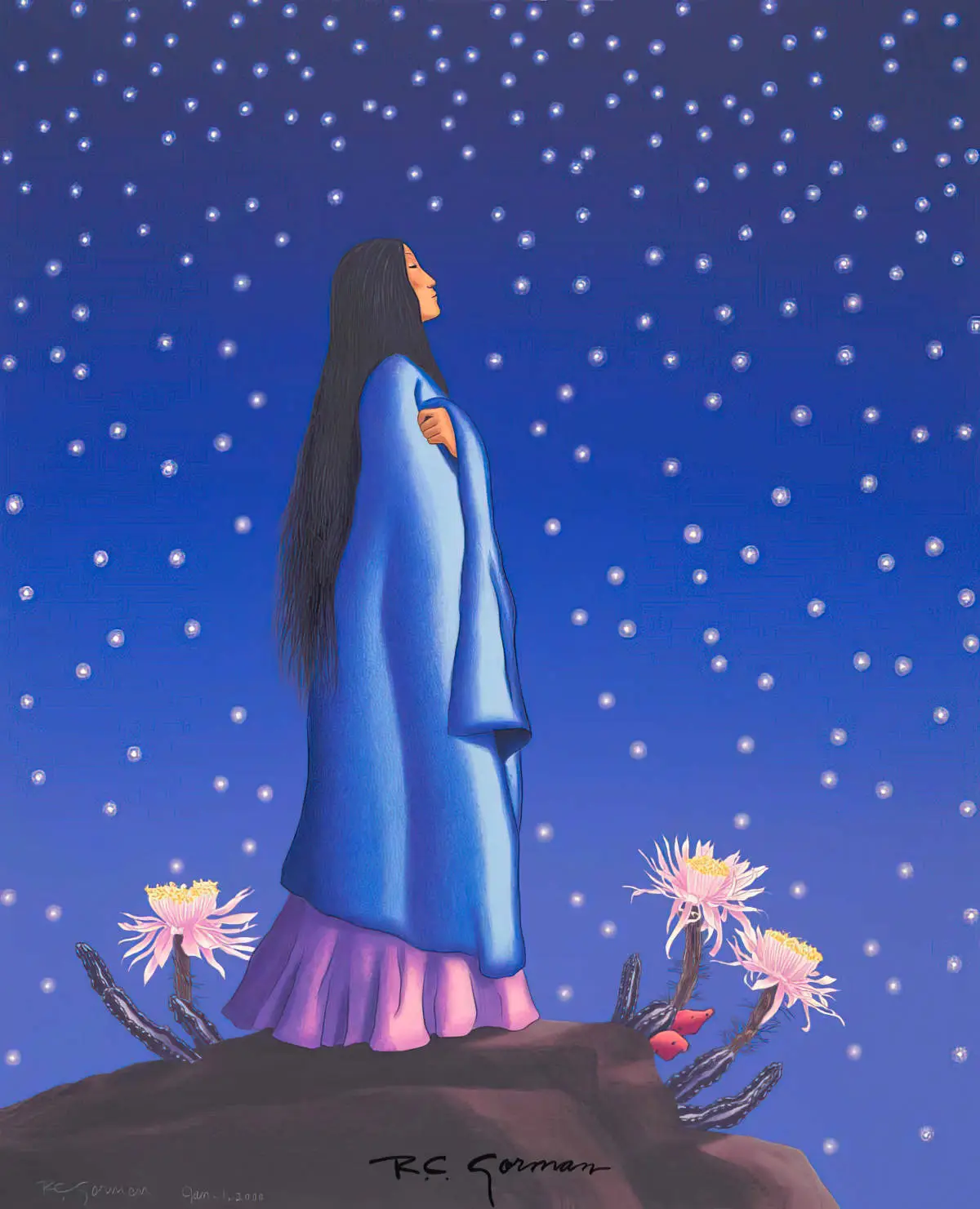 R.C. Gorman gallery artwork