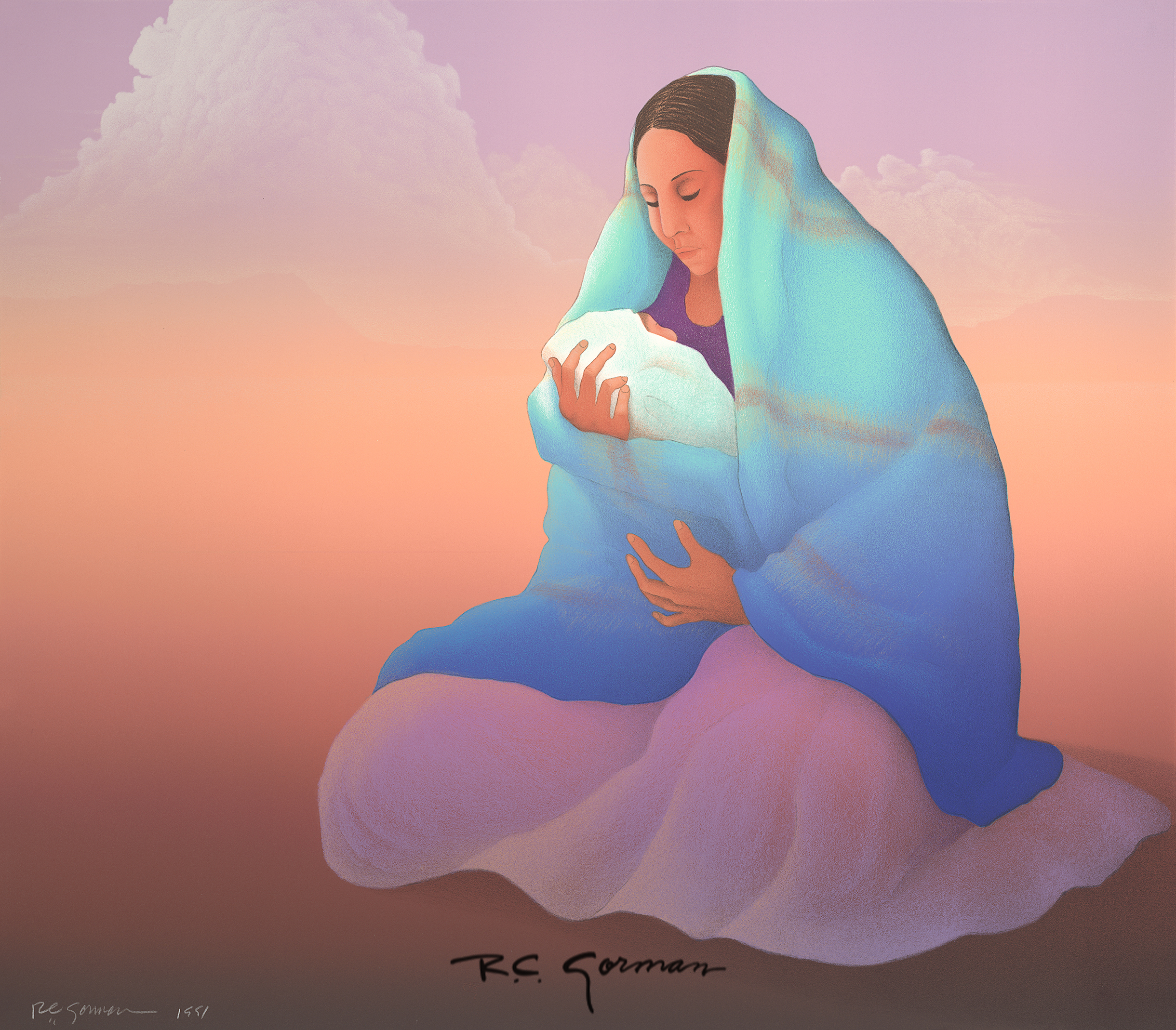 R.C. Gorman artwork preview for the virtual tour