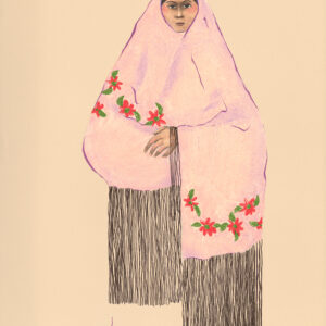 Taos Pueblo Woman St II