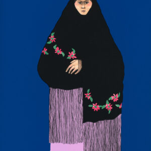 Taos Pueblo Woman St III