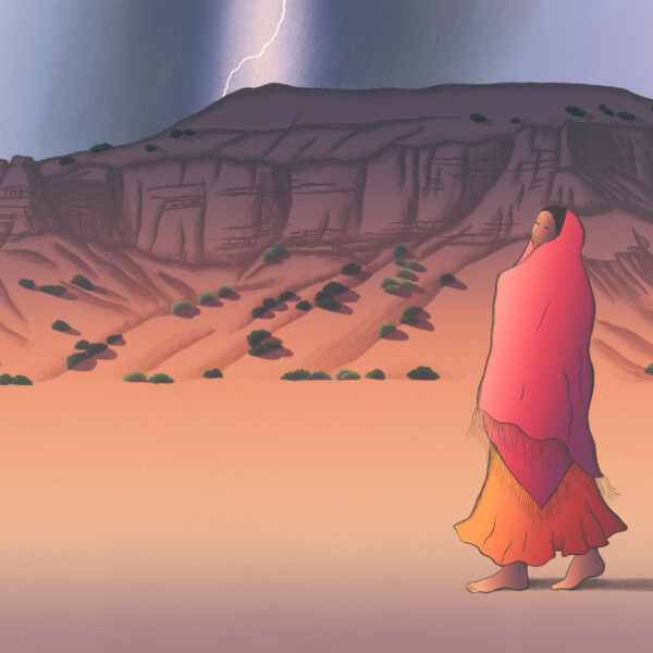 Abiquiu Rainstorm