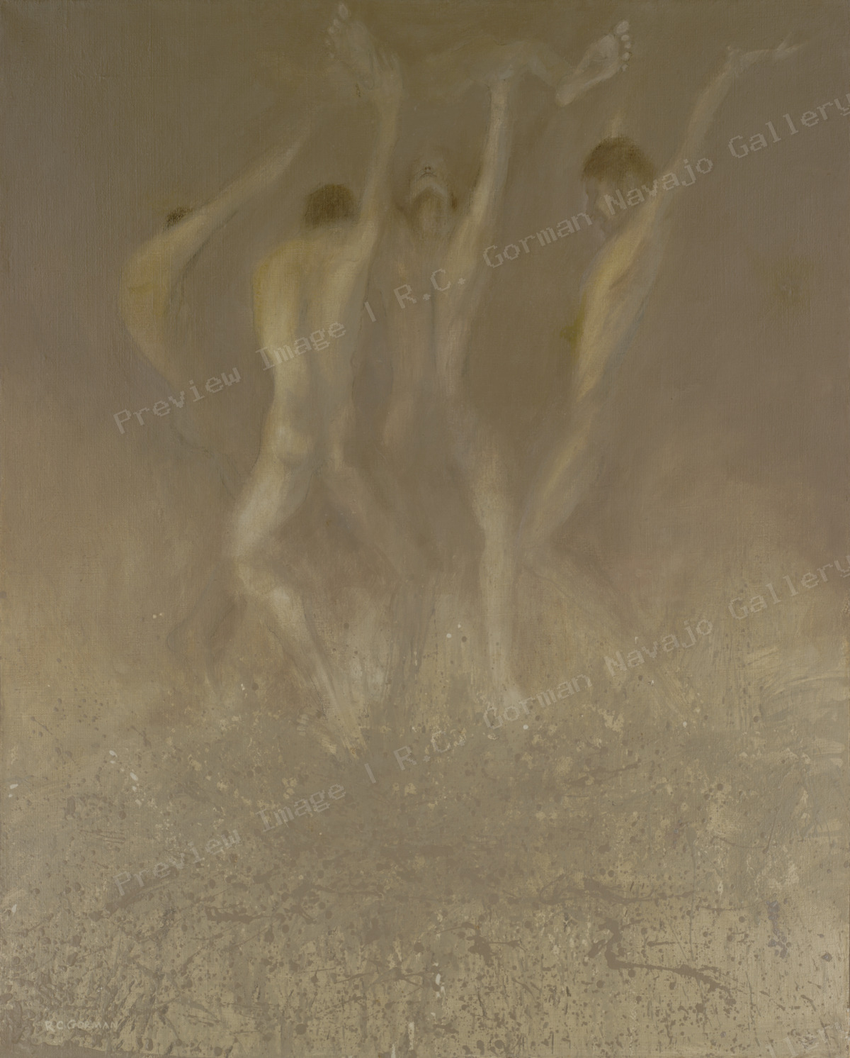 Navajo Mud Dancers
