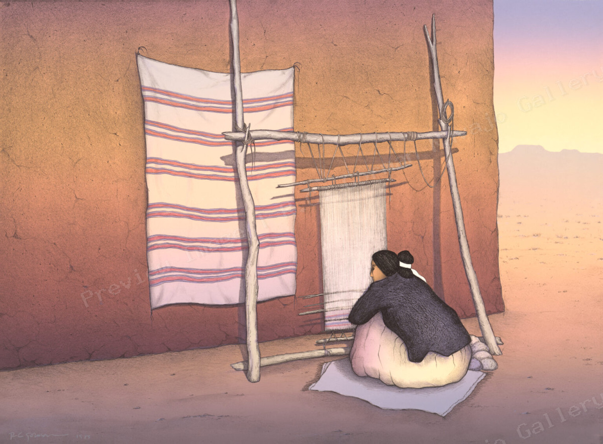 Navajo Weaver