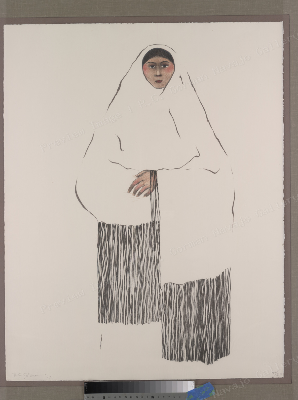 Taos Pueblo Woman St I