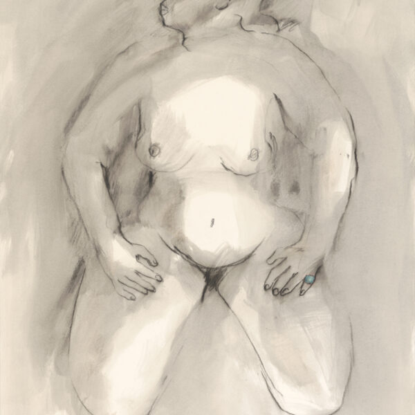 Woman with Turquoise Ring
