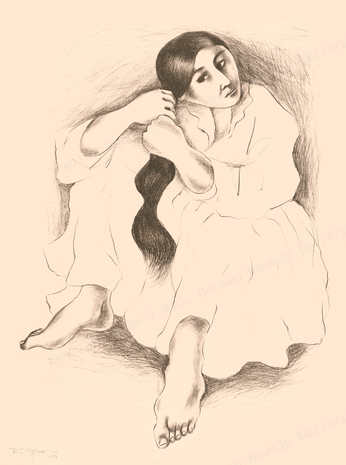 Young Navajo Woman