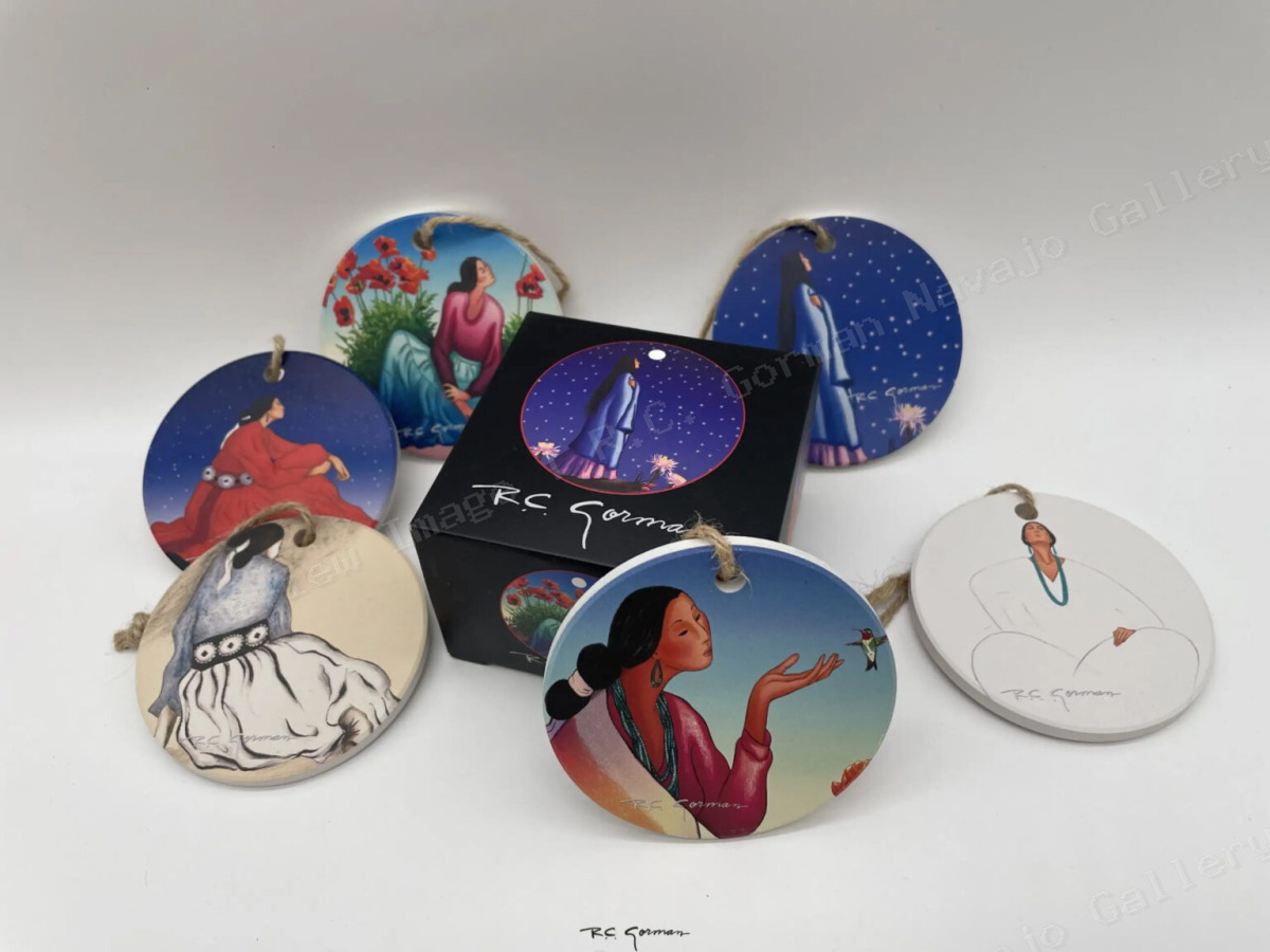 Ceramic Ornaments (Set of 6)