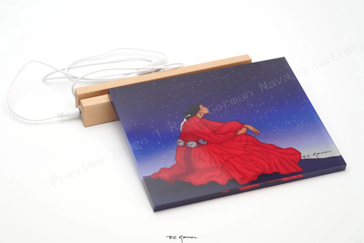 Navajo Velvet: Lighted Acrylic Tile - Image 2