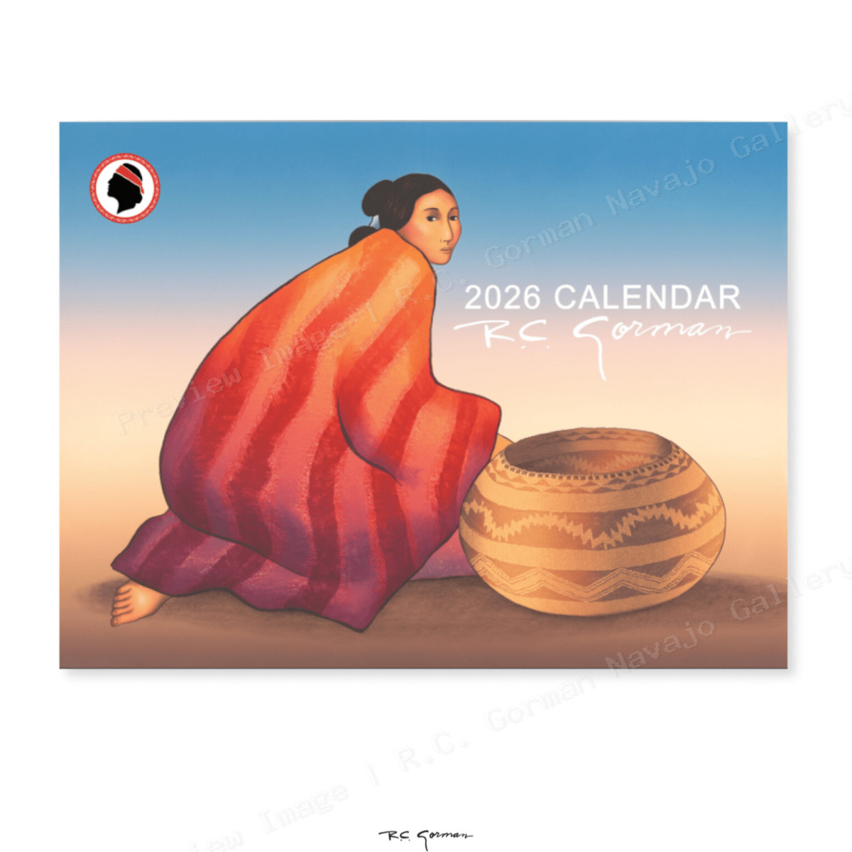 R.C. Gorman 2026 Calendar
