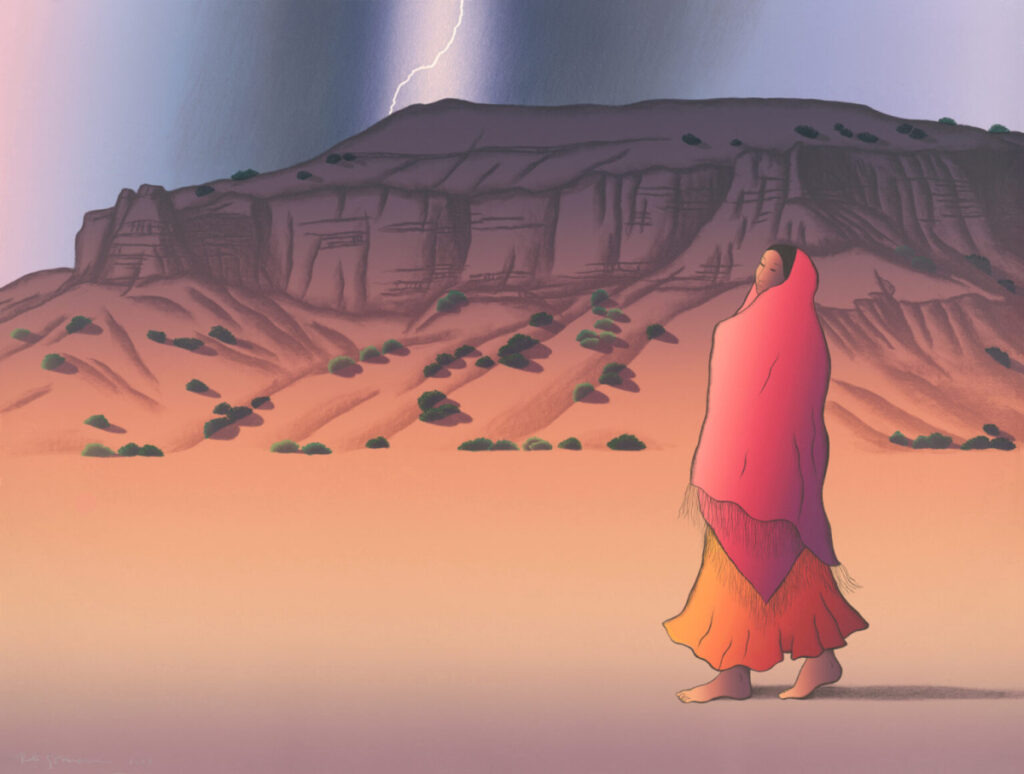 Abiquiu Rainstorm