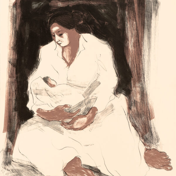 Mother and Child (Homage to Navajo Women Suite)