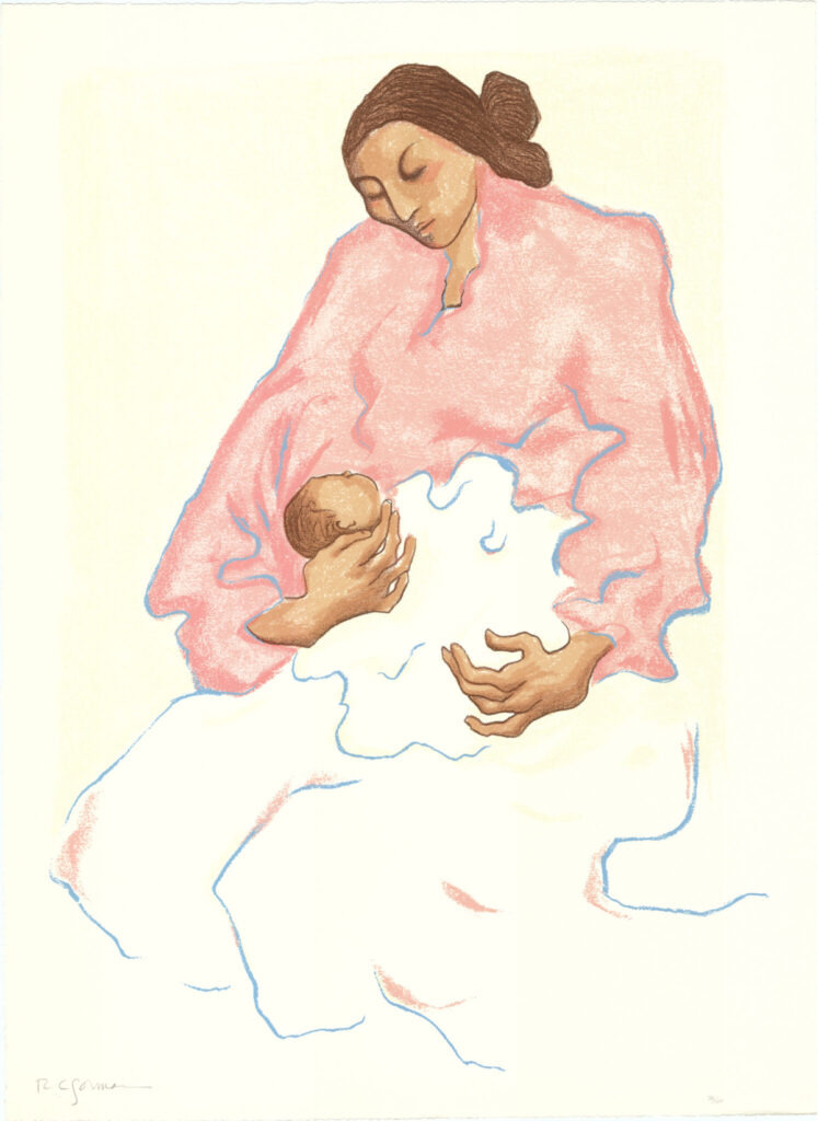 Navajo Mother and Child