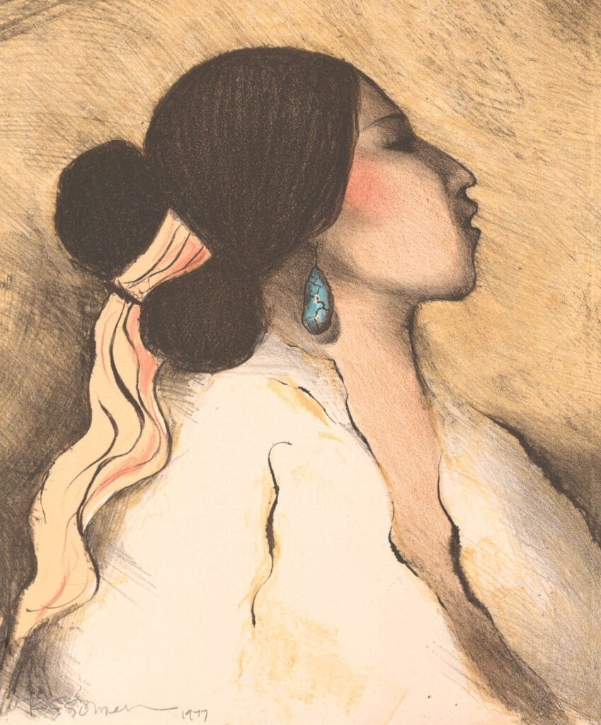 Navajo Woman St VI