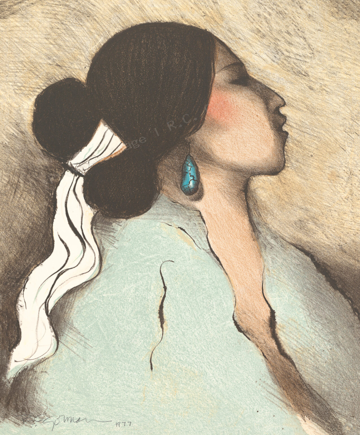 Navajo Woman St IX