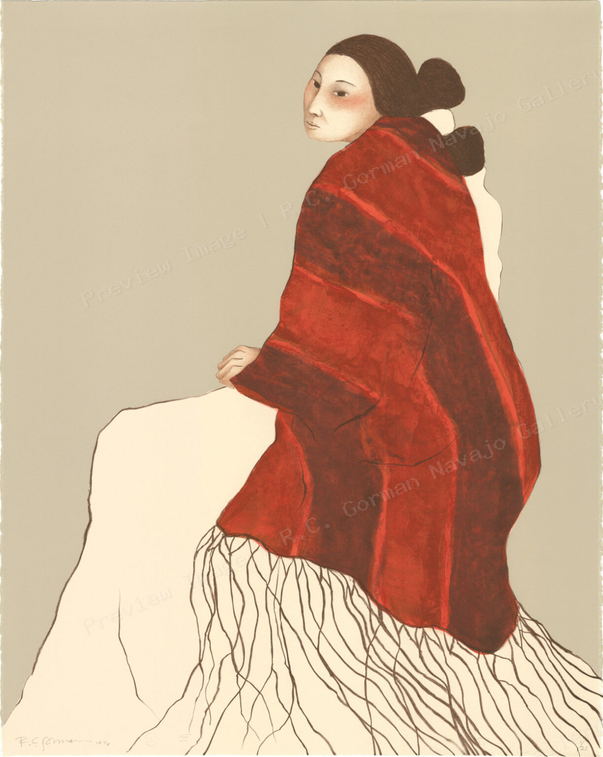 Santa Fe Woman St I