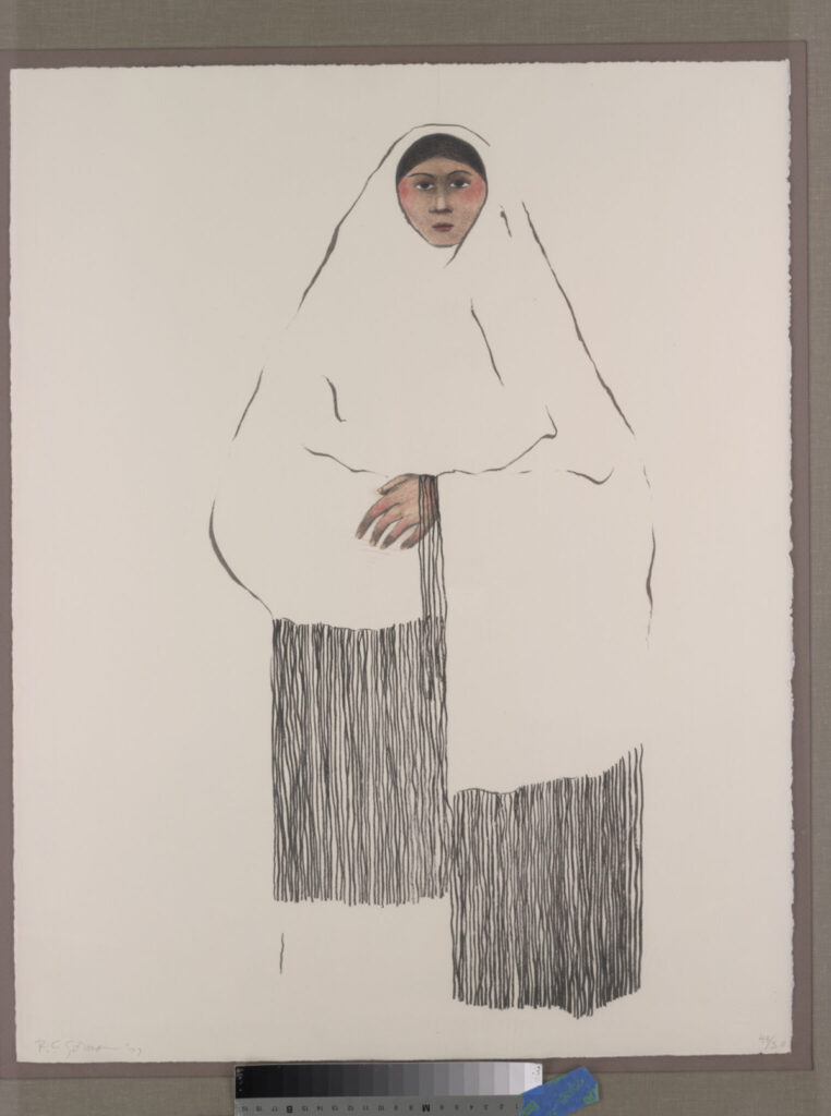 Taos Pueblo Woman St I