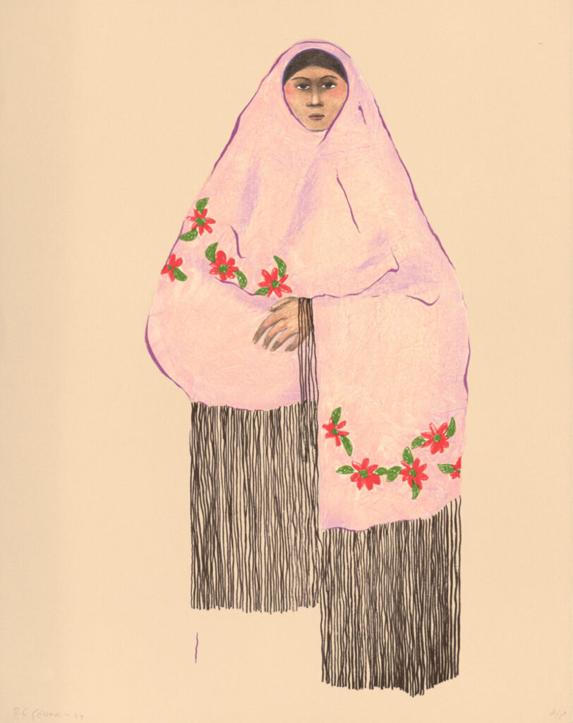 Taos Pueblo Woman St II