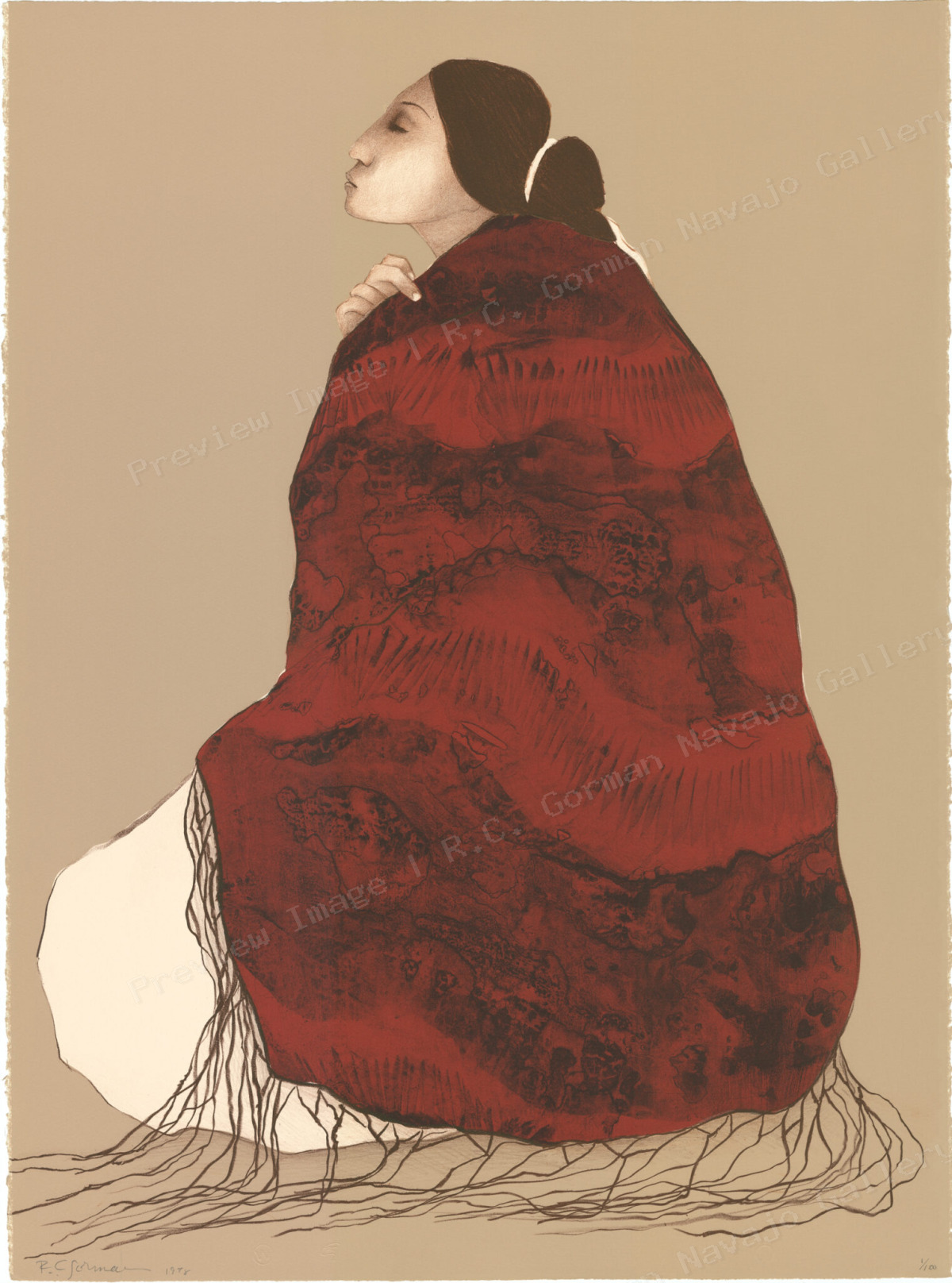 Woman from Canyon de Chelly St I
