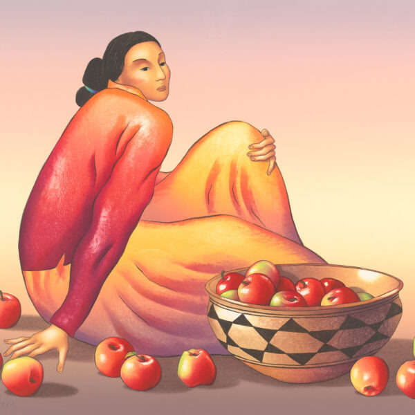 Woman with Apples