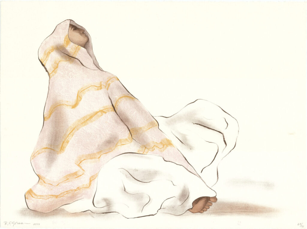 Woman with Pink Shawl