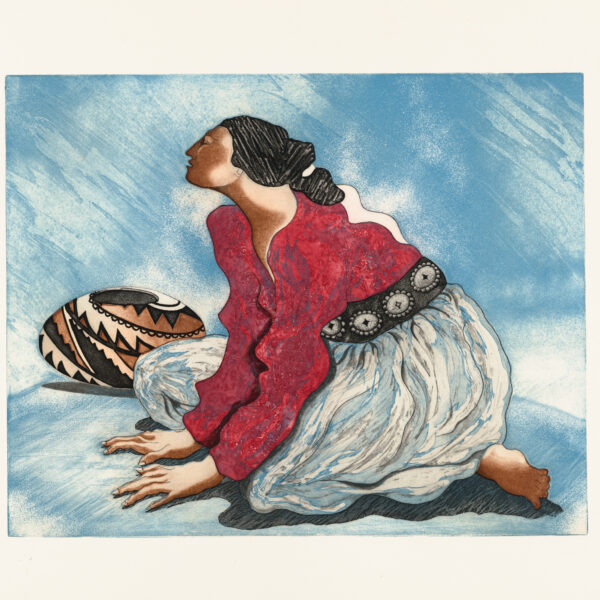 Woman with Pot