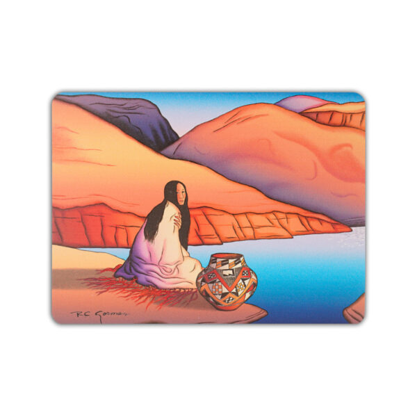 Canyon Woman: Artist Placard Tiles