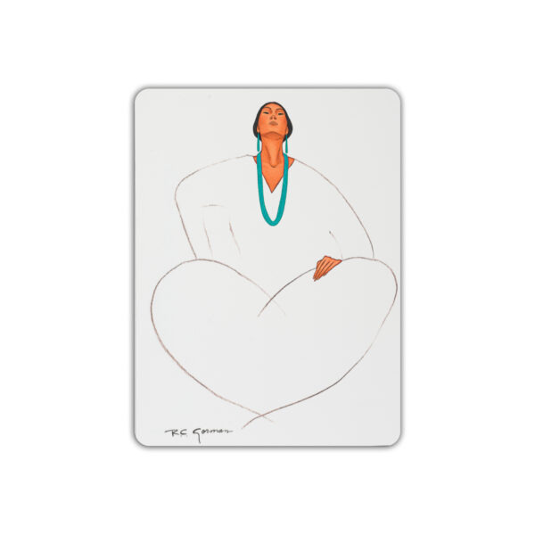 Proud Lady: Artist Placard Tiles