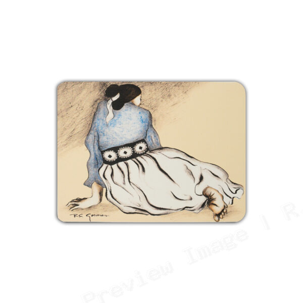 Woman with Concha St II: Artist Placard Tiles
