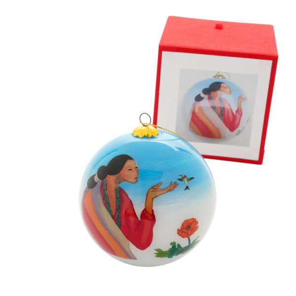 Chinle Ruby Throated Hummingbird: Ornament
