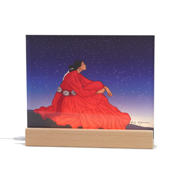 Navajo Velvet: Lighted Acrylic Tile